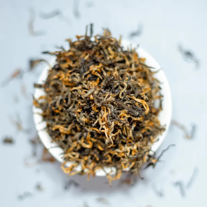 Nepal Tea Collective Necklaces Nepali Loose Leaf Black Tea Kumari Gold