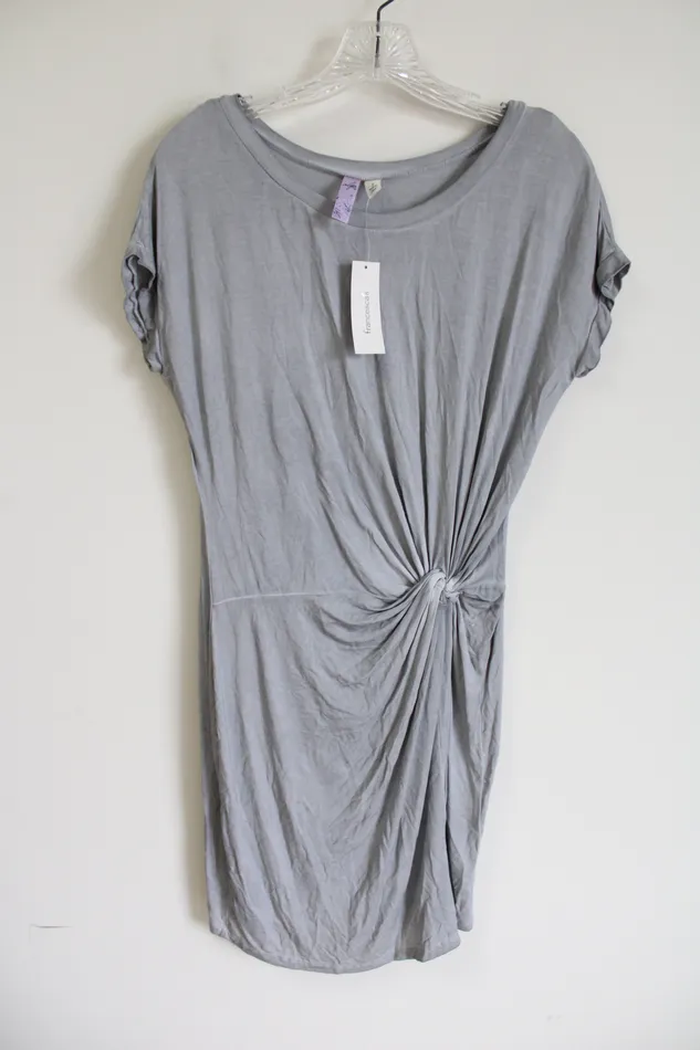 NEW Alya Gray Knot Dress S Francescas Rings