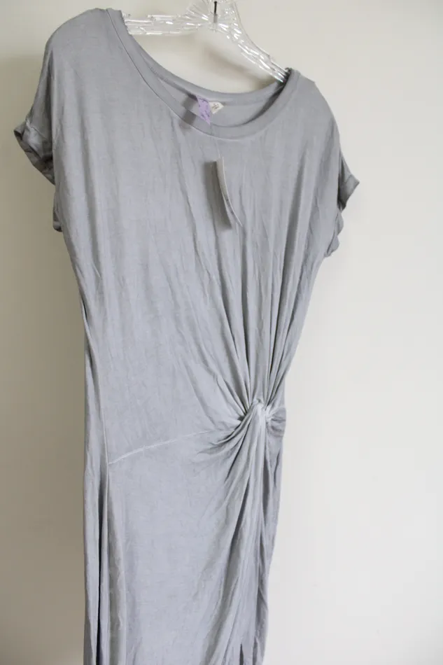 NEW Alya Gray Knot Dress S Francescas Rings