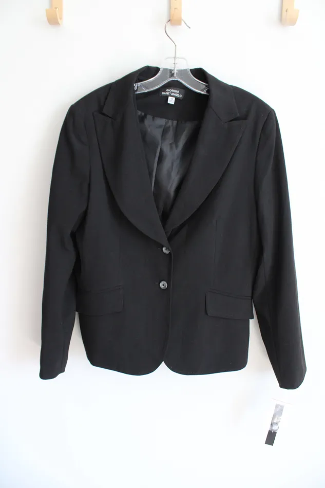 NEW Giorgio Sant Angelo Black Blazer 14 Giorgio Sant Angelo Rings