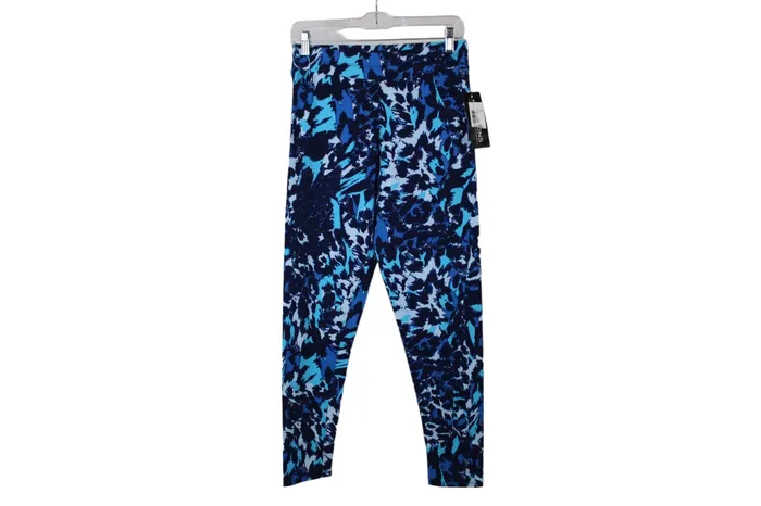 NEW Notations Blue Capri Legging M Notations Rings