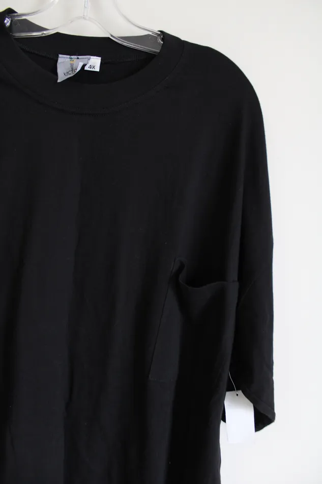 NEW Victory Black Pocket Tee 4X Victory Rings