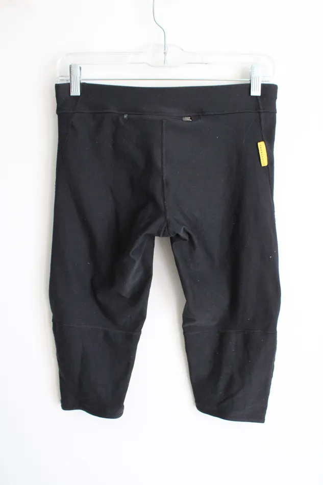 Nike Rings Nike Black Yellow Livestrong Capri Legging S