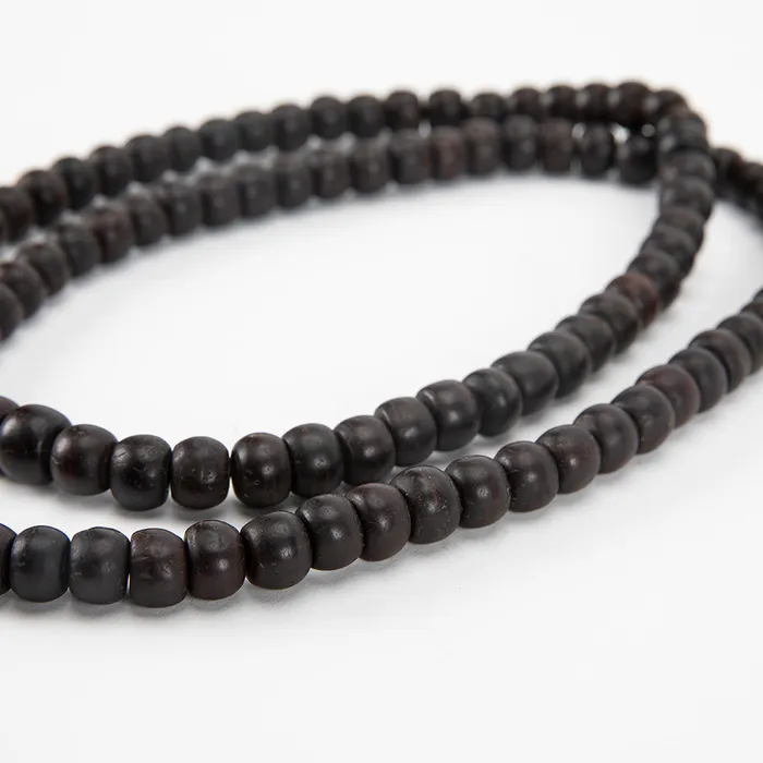 Nirvana Mala Earrings Antique Bodhi Seed Mala