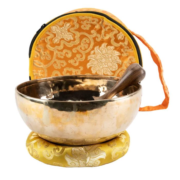 Nirvana Mala Earrings Sound Healing Singing Bowl Set 9