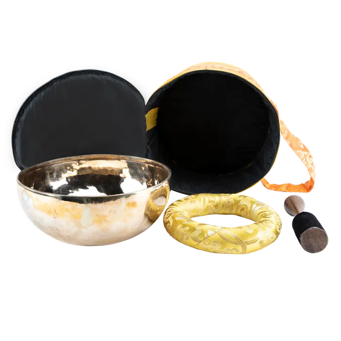 Nirvana Mala Earrings Sound Healing Singing Bowl Set 9