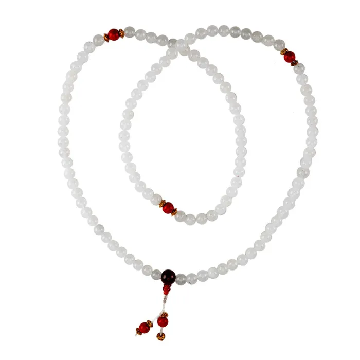 Nirvana Mala White Onyx Mala Rings