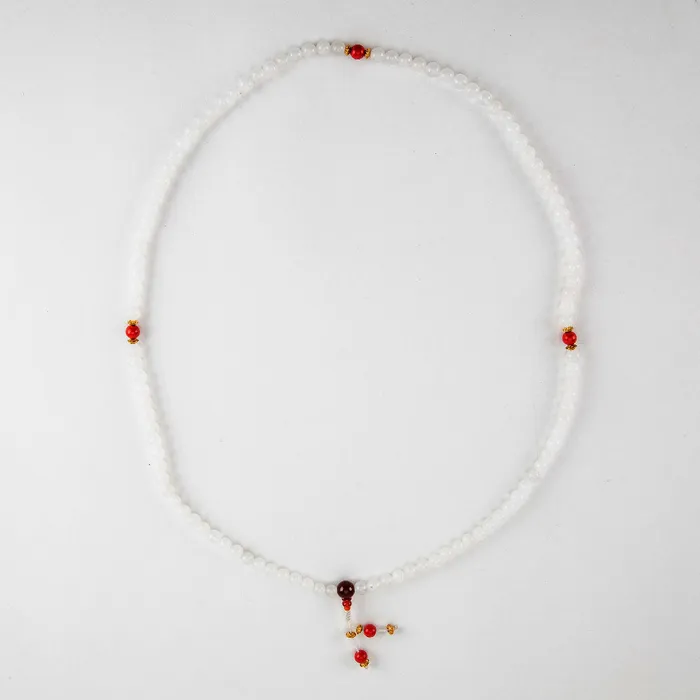 Nirvana Mala White Onyx Mala Rings