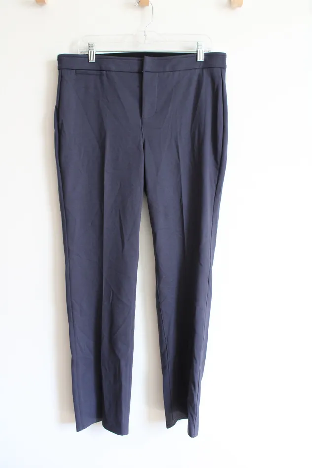 NYDJ Earrings NYDJ Lift Tuck Technology Navy Trouser Pants 10