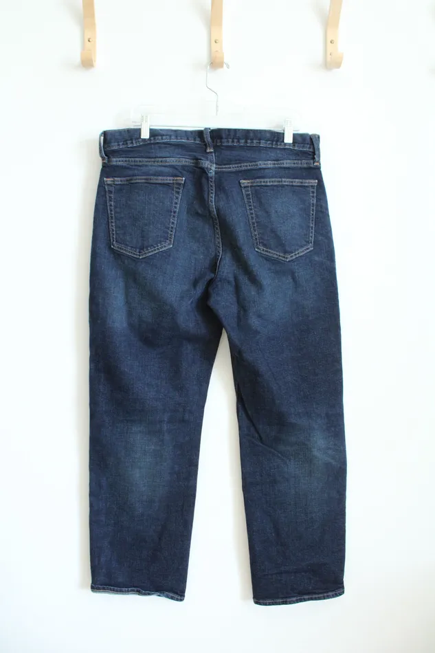 Old Navy Earrings Old Navy Loose BuiltIn Flex Dark Wash Jeans 36X32