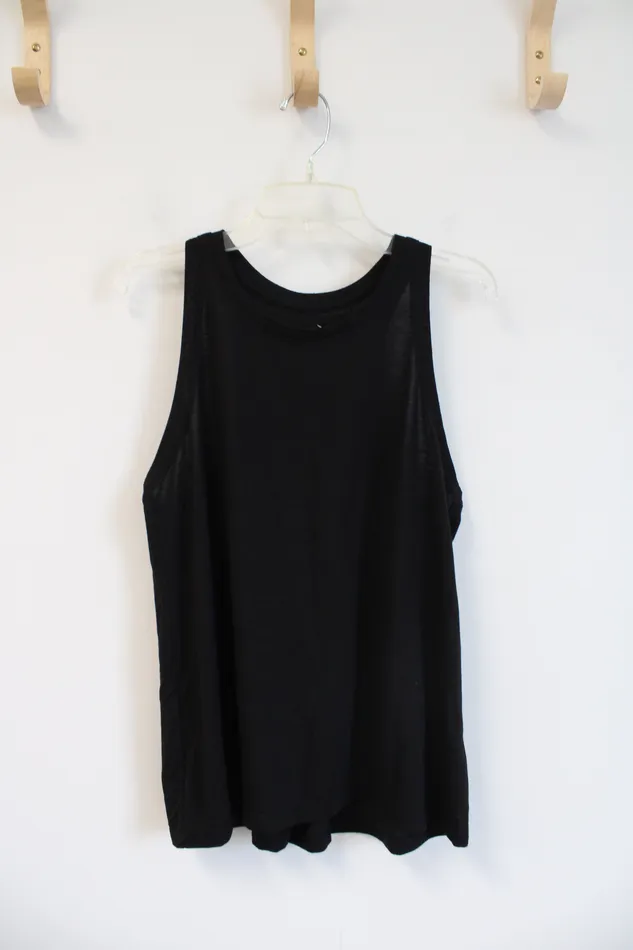 Old Navy Old Navy Active Black Tank Top S Rings
