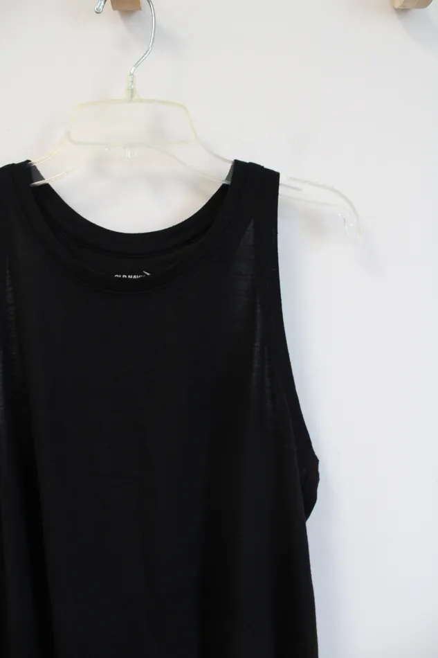 Old Navy Old Navy Active Black Tank Top S Rings