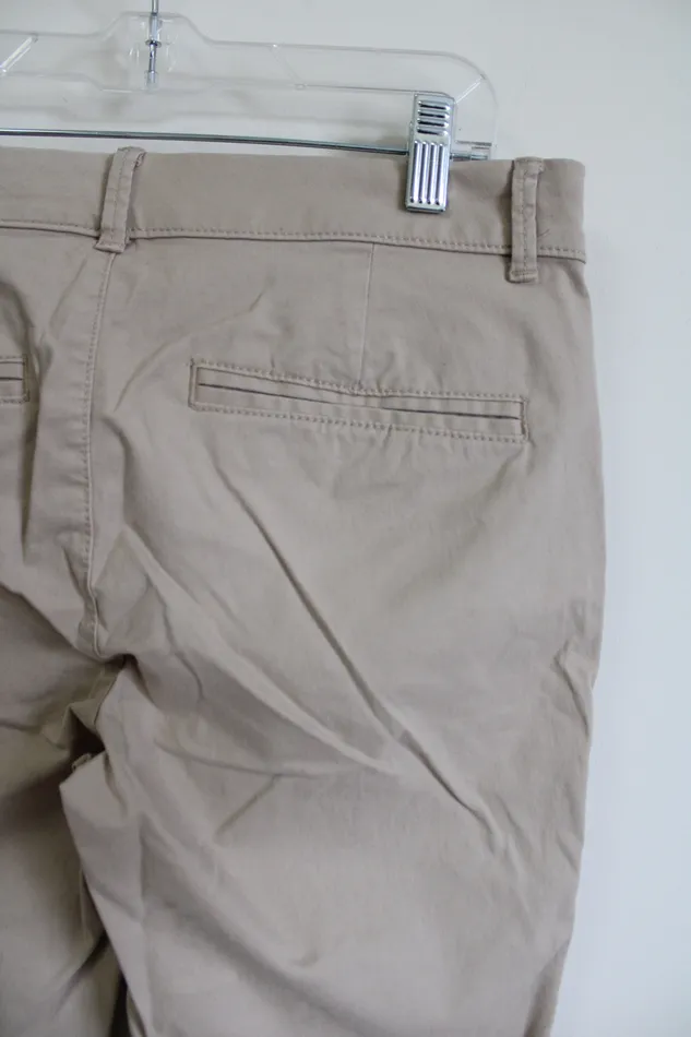 Old Navy Pixie Tan Skinny Chino Pant 2 Old Navy Earrings