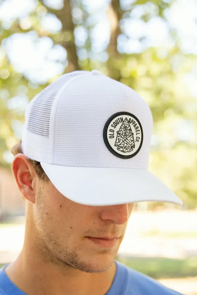 Old South Apparel Earrings Arrowhead Patch Trucker Hat