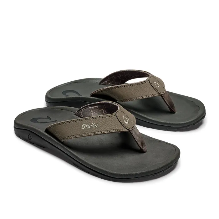OluKai Ohana Mens Sandals BanyanIsland Salt OLUKAI Rings