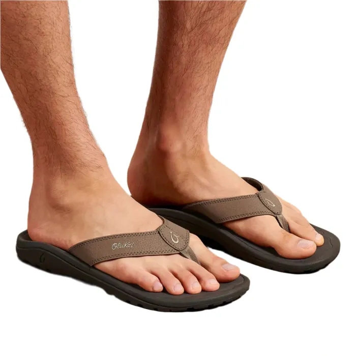 OluKai Ohana Mens Sandals BanyanIsland Salt OLUKAI Rings