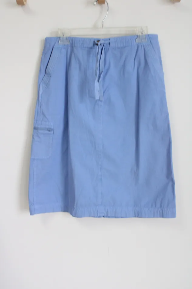 Orvis Light Blue Cotton Skirt 6 Orvis Necklaces