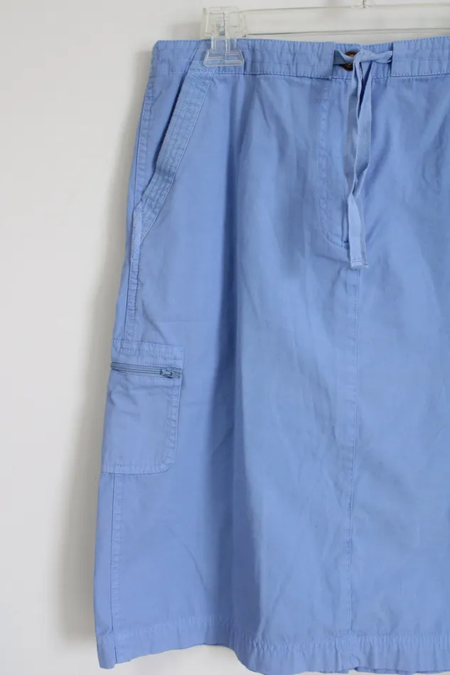 Orvis Light Blue Cotton Skirt 6 Orvis Necklaces