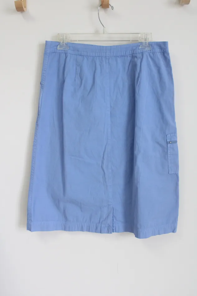 Orvis Light Blue Cotton Skirt 6 Orvis Necklaces