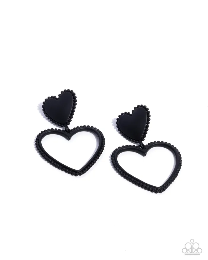 Paparazzi Accessories Casual Chemistry Black Rings