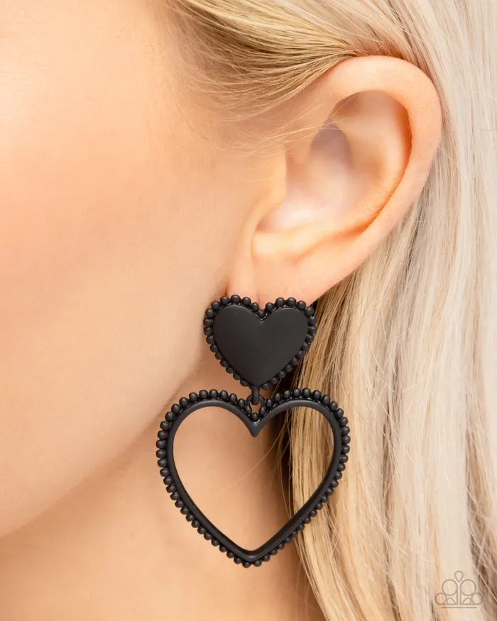 Paparazzi Accessories Casual Chemistry Black Rings