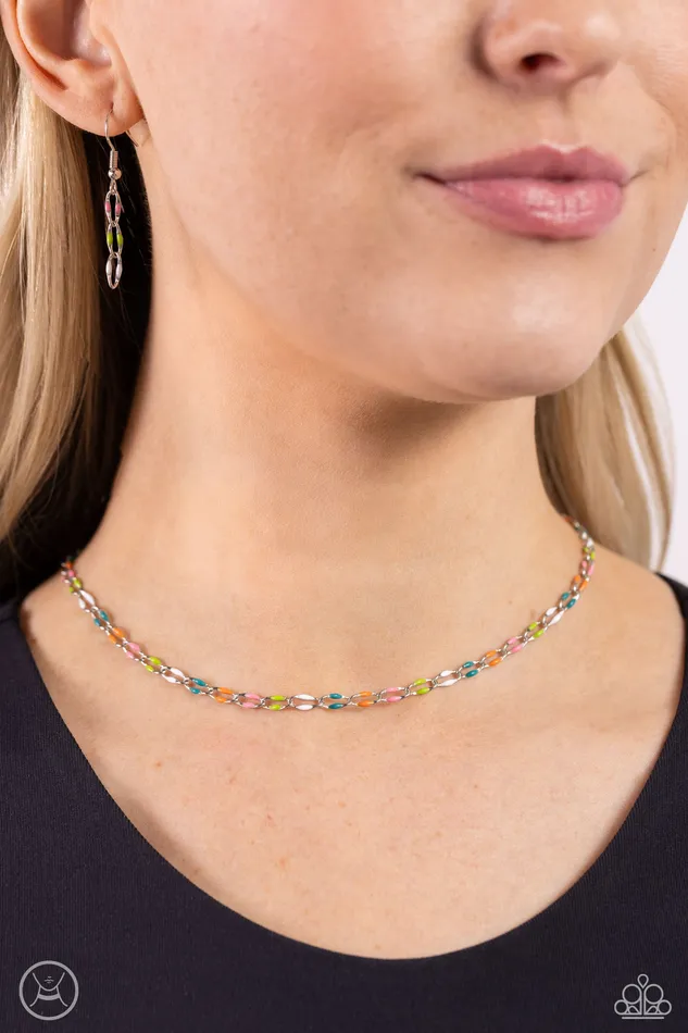 Paparazzi Accessories Earrings Admirable Accents Multi