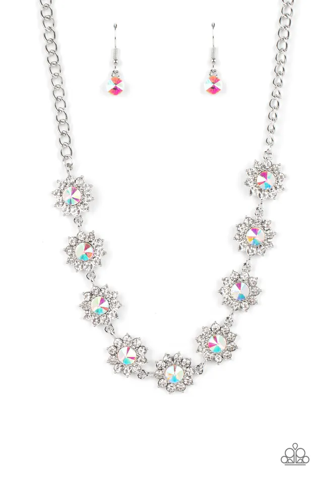 Paparazzi Accessories Earrings Blooming Brilliance Multi