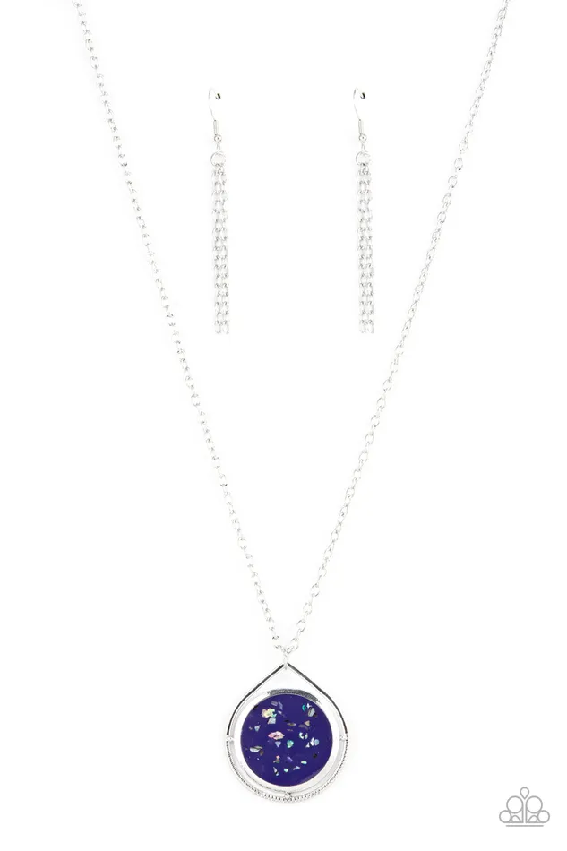Paparazzi Accessories Earrings Pacific Periscope Purple