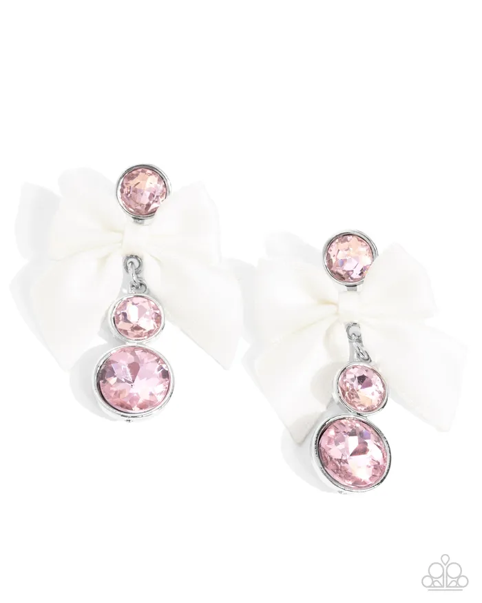 Paparazzi Accessories Genteel Glam Pink Earrings