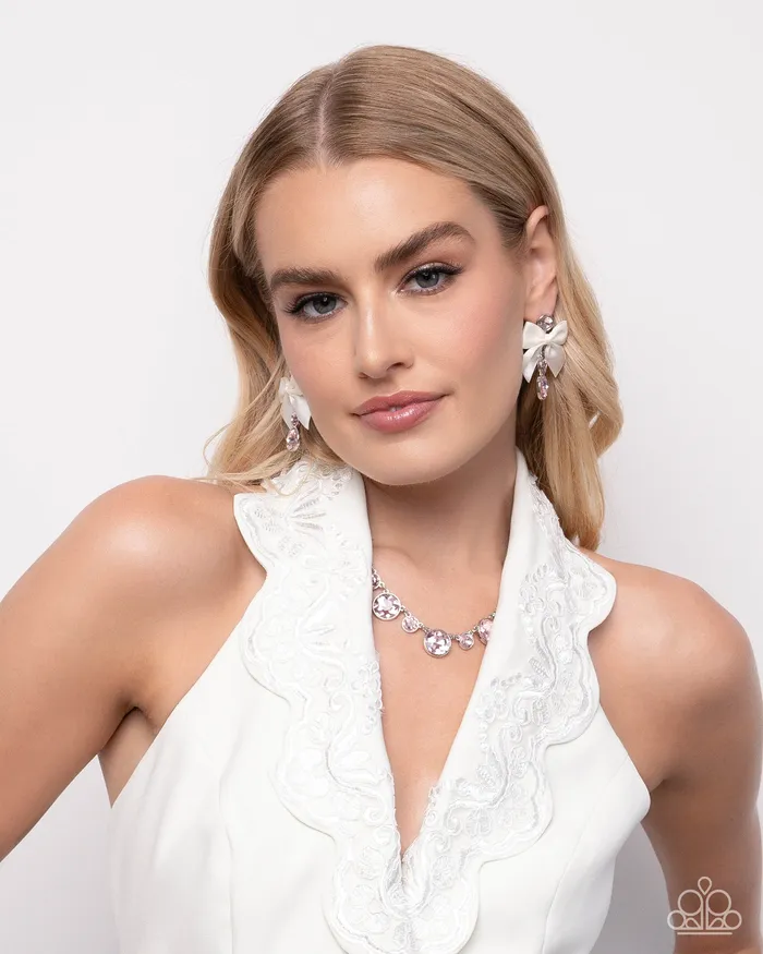 Paparazzi Accessories Genteel Glam Pink Earrings