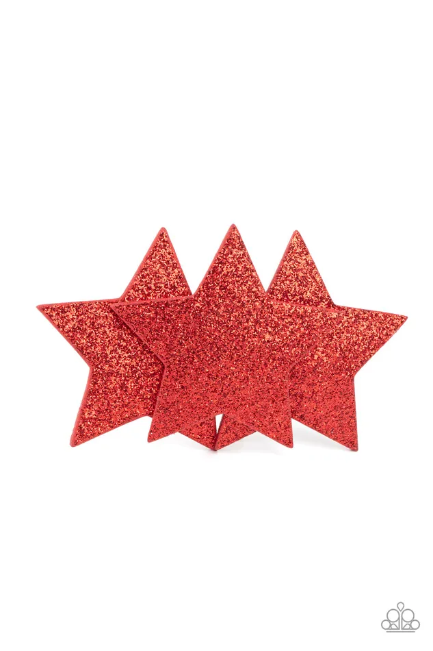 Paparazzi Accessories Happy Birthday America Red Earrings