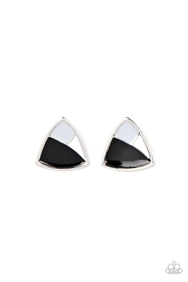 Paparazzi Accessories Kaleidoscopic Collision Black Rings