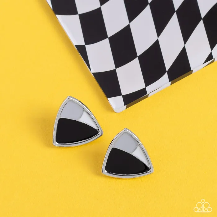 Paparazzi Accessories Kaleidoscopic Collision Black Rings