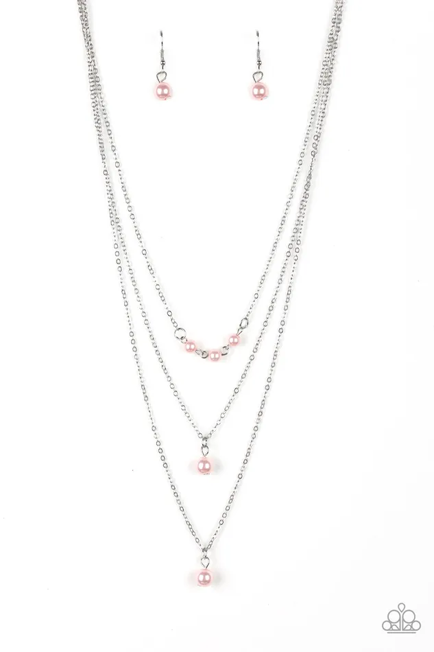 Paparazzi Accessories Necklaces High Heels and Hustle Pink