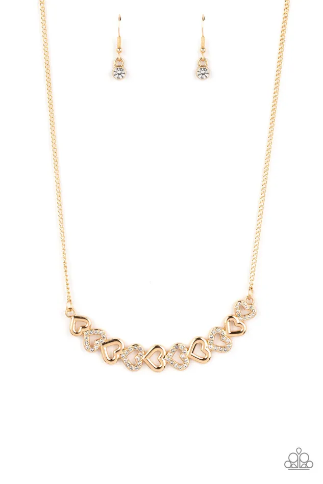 Paparazzi Accessories PreStyled Sets Sparkly Suitor Gold