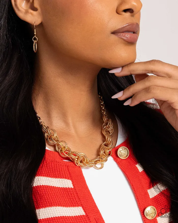 Paparazzi Accessories PreStyled Sets Urban Acoustics Gold