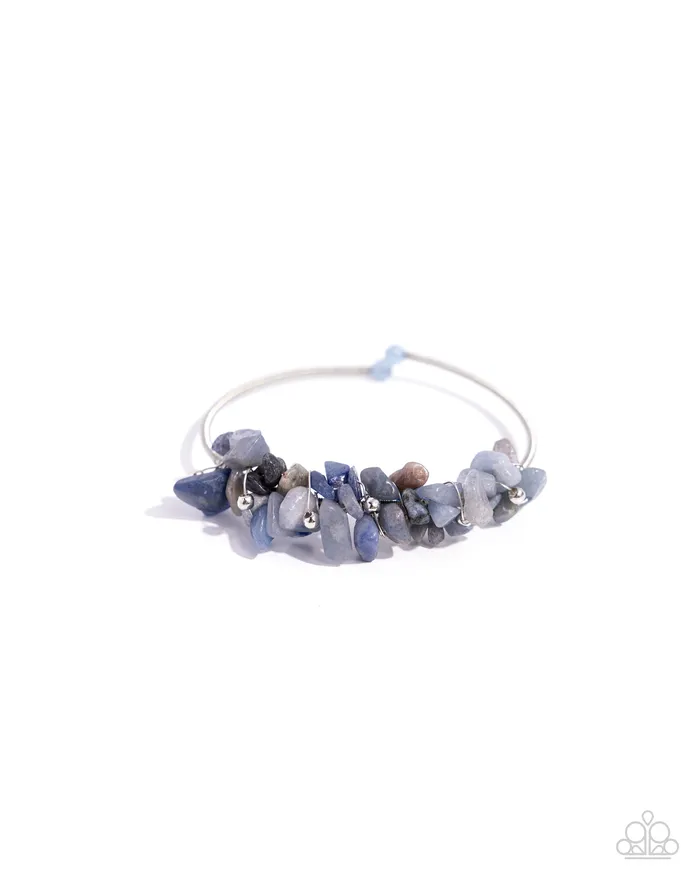 Paparazzi Accessories Rings Dainty Deconstruction Blue