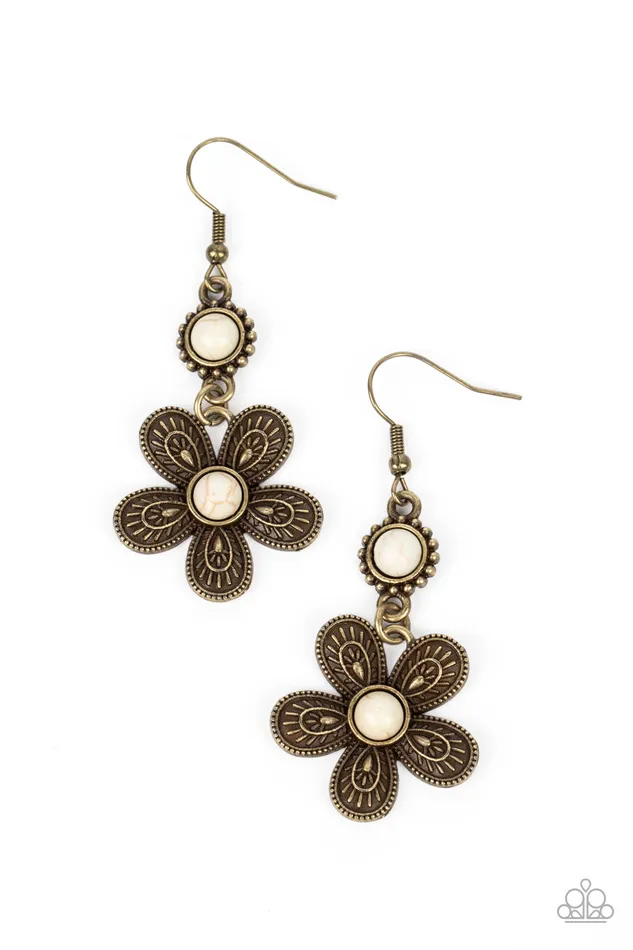 Paparazzi Accessories Rings FreeSpirited Flourish Brass
