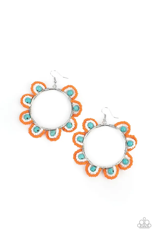 Paparazzi Accessories Rings Groovy Gardens Blue