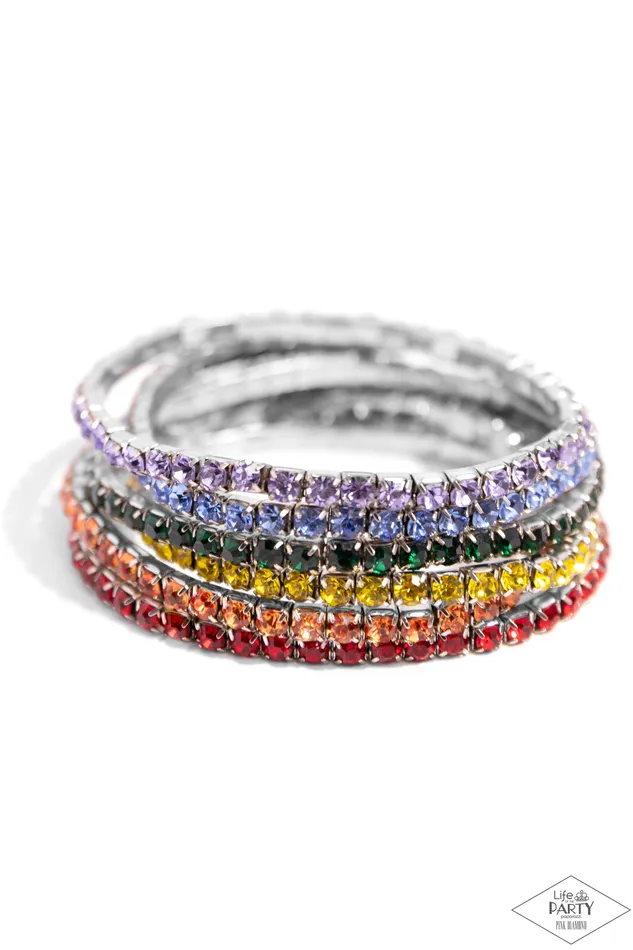 Paparazzi Accessories Rock Candy Range Multi Earrings