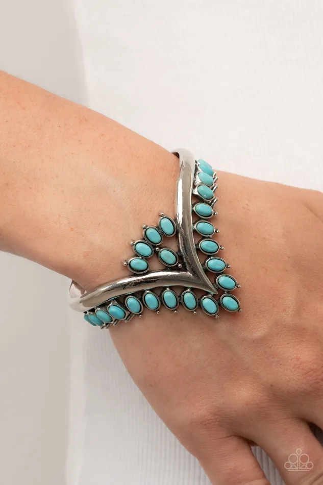 Paparazzi Accessories Teton Tiara Blue Rings