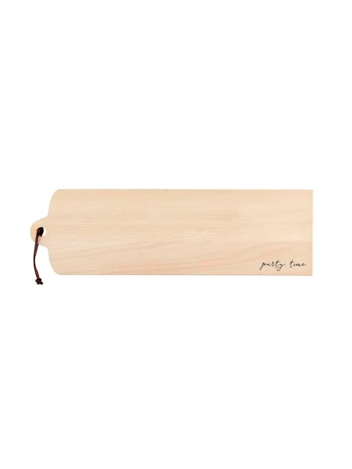 Party Time Wood Board Slant Collections Earrings