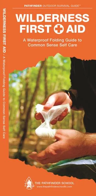 Pathfinder Wilderness First Aid Folding Pocket Guide NATIONALBOOKNET Earrings