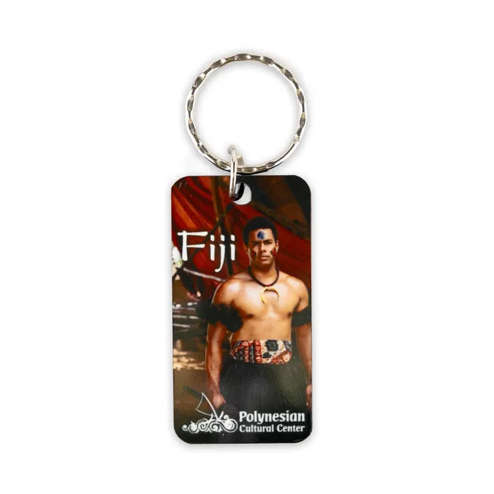 PCC Rectangle Fiji Key Chain GIFTWORKSPLUS Necklaces