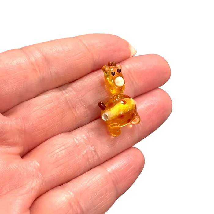 Peppy Beads Charm Necklaces Hand Made Murano Glass Giraffe Charm Peppy Beads Charm Necklaces Hand Made Murano Glass Giraffe Charm