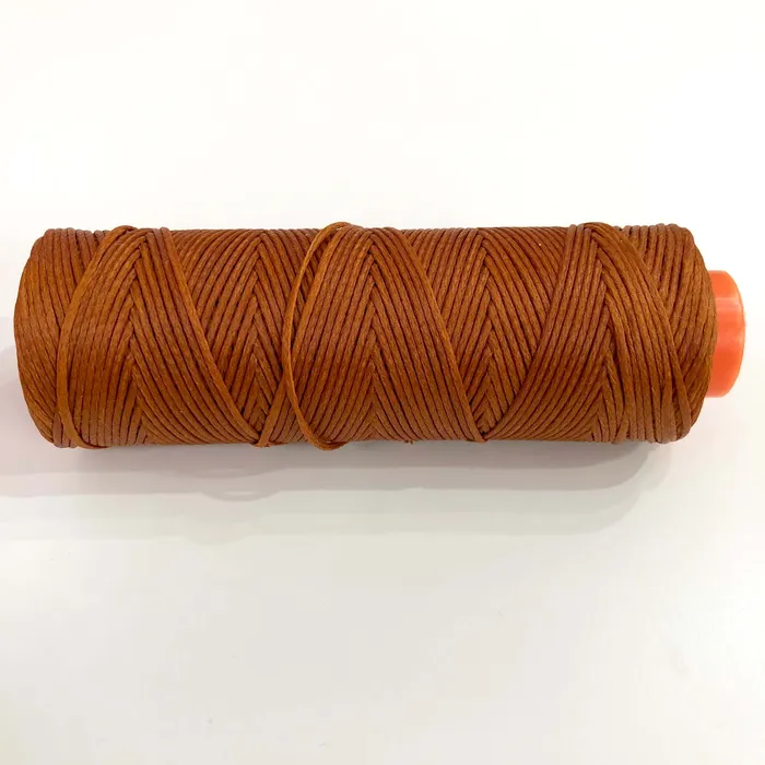 Peppy Beads Earrings Brown Waxed Cotton Cord 1mm 100m Reel