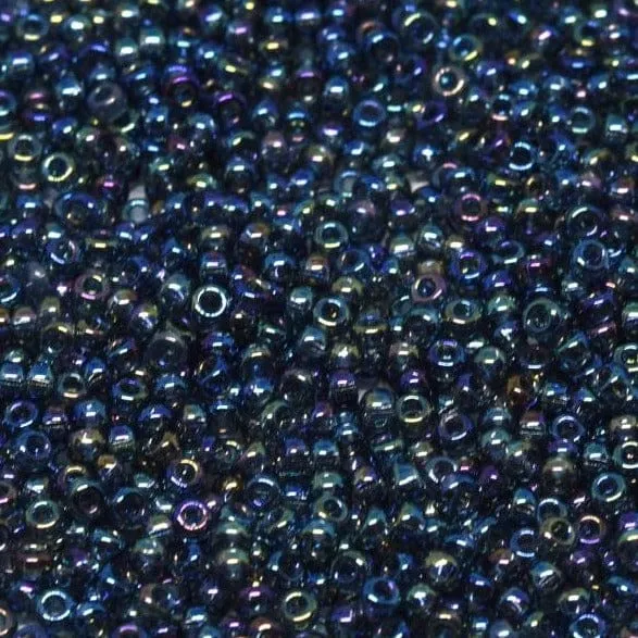 Peppy Beads Earrings Miyuki Seed Beads 110 Metallic Iris Teal 2459NEW