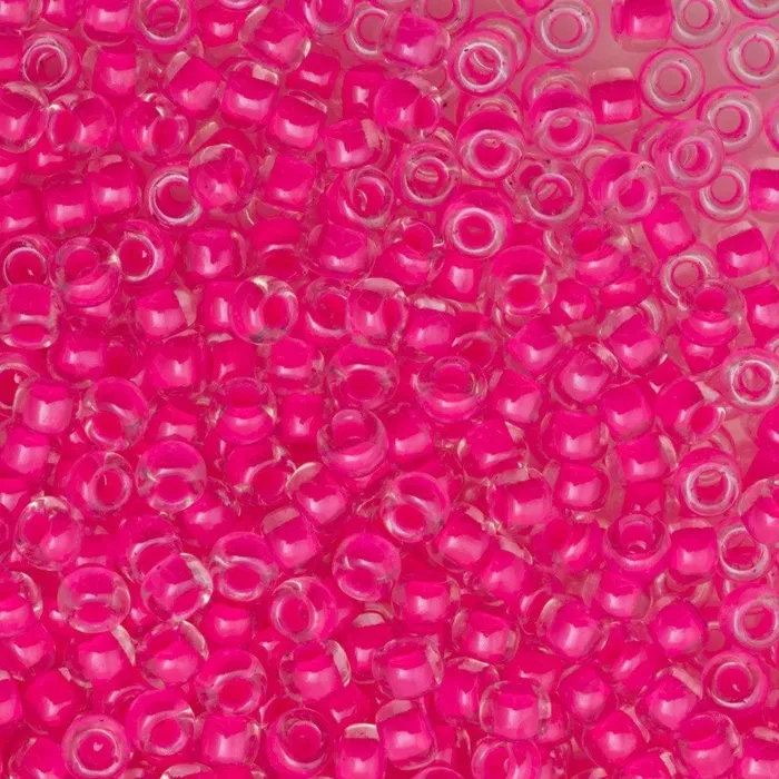 Peppy Beads Earrings Miyuki Seed Beads 60 Luminous Wild Strawberry 4301