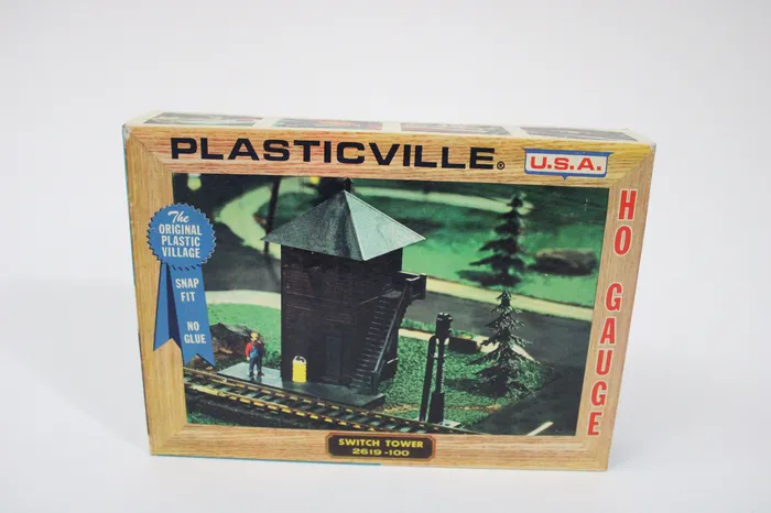 Plasticville USA Switchtower Jubilee Thrift Earrings