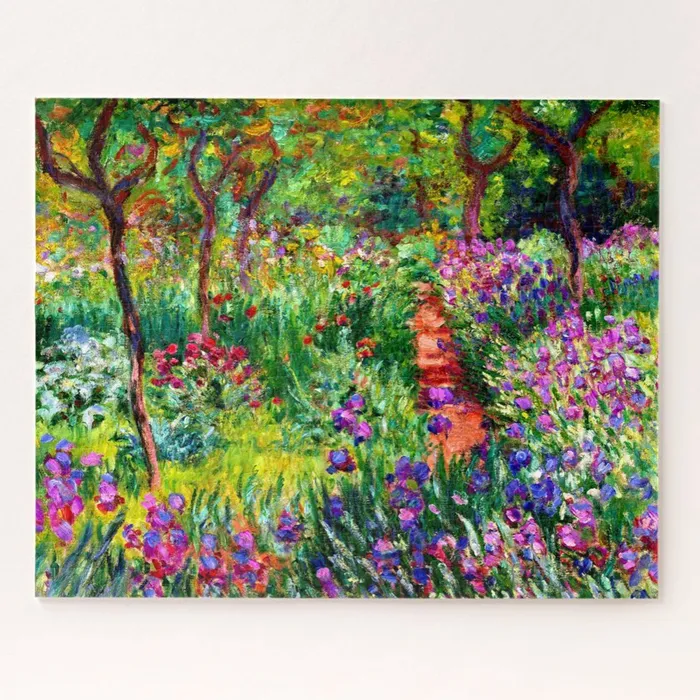 Portraits by NC Earrings Claude Monet Iris Garden by Givenchy Traditional Thick Jigsaw Puzzle for Adults 30 to 1000 Pieces Portraits by NC Earrings Claude Monet Iris Garden by Givenchy Traditional Thick Jigsaw Puzzle for Adults 30 to 1000 Pieces